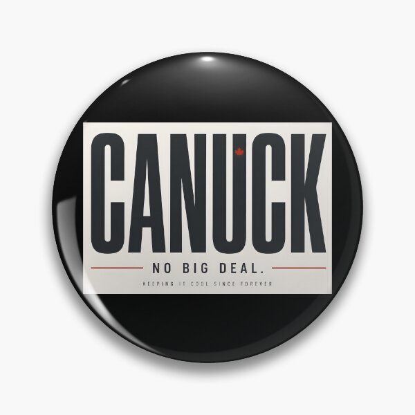 Item preview, Canuck No Big Deal Minimalist Canadian Pride Typography designed and sold by Sybille-Yates.