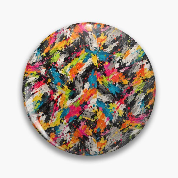 Item preview, Neon Brushstroke Chaos Action Abstract Art designed and sold by THE SPLATTERED HAUS BY SAGE BANKS.