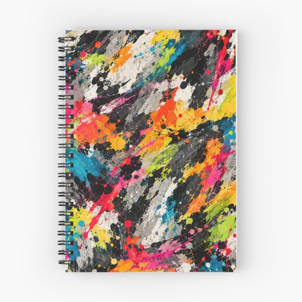 Item preview, Neon Brushstroke Chaos Action Abstract Art designed and sold by THE SPLATTERED HAUS BY SAGE BANKS.