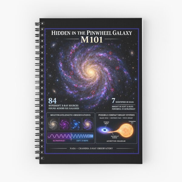 Item preview, Hidden in The Pinwheel Galaxy designed and sold by Rockett Graphics.