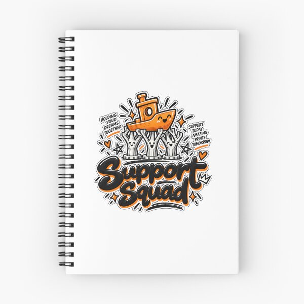 Item preview, Support Squad – Funny 3D Printing Support Sticker designed and sold by Hancover.