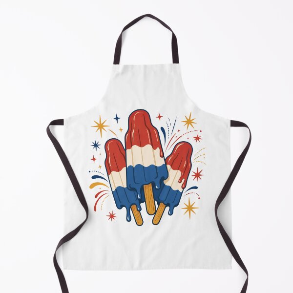 Item preview, Retro Patriotic Rocket Ice Cream Vintage Americana Fourth Of July designed and sold by chattsuede.