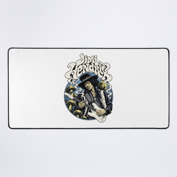 Item preview, Jimi Hendrix Illustration - 80s psychedelic style designed and sold by PixelPetalsGLs.