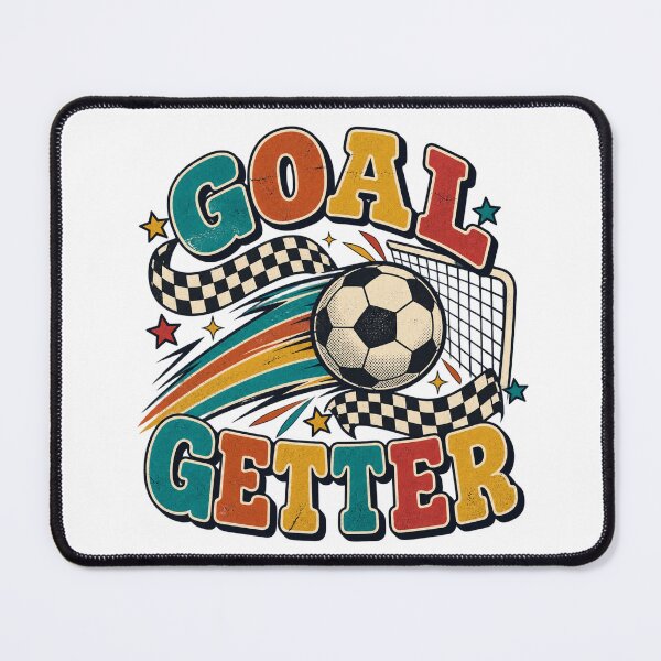 Item preview, Retro goal getter soccer burst designed and sold by Side Quest Co..