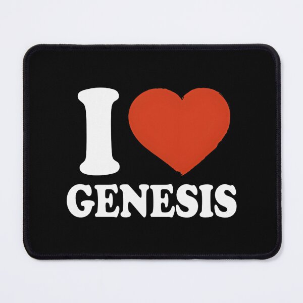 Item preview, I Love Genesis Music Band Fan Design for Enthusiasts and Collectors designed and sold by keithnoir.