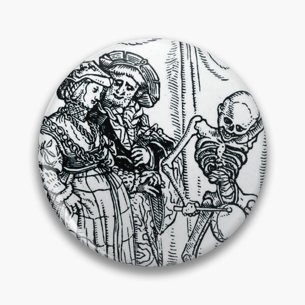 Item preview, Medieval Dance of Death - Danse Macabre Woodcut designed and sold by Dungeon-Shop.