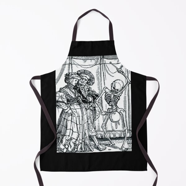 Item preview, Medieval Dance of Death - Danse Macabre Woodcut designed and sold by Dungeon-Shop.