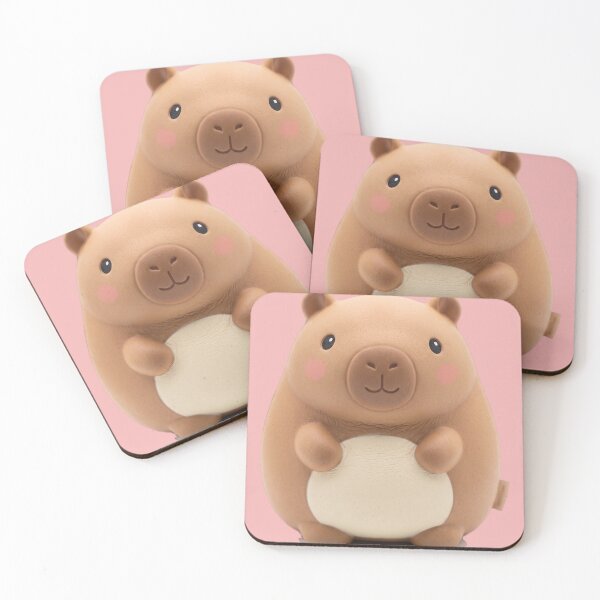 Item preview, Capybara Squishy Cute Kawaii Sensory Toy designed and sold by DofinaSur.