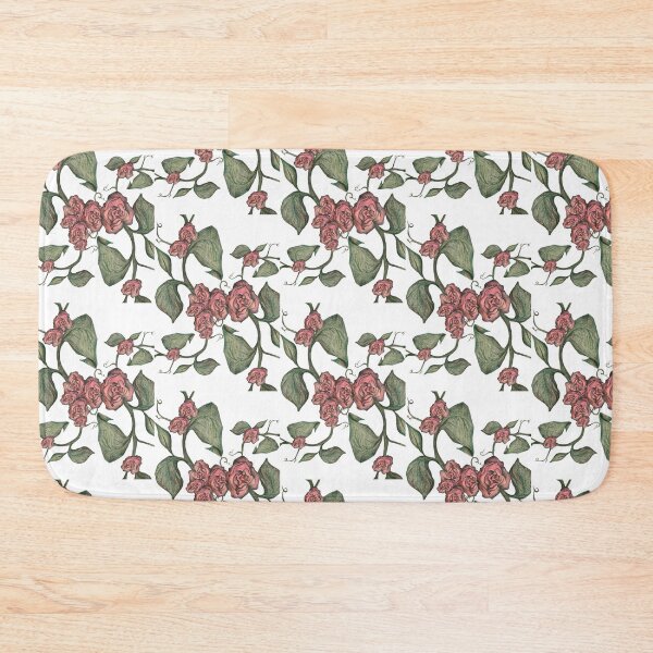 Item preview, Rose Vine, digital collage of hand painted roses designed and sold by GiSilver.