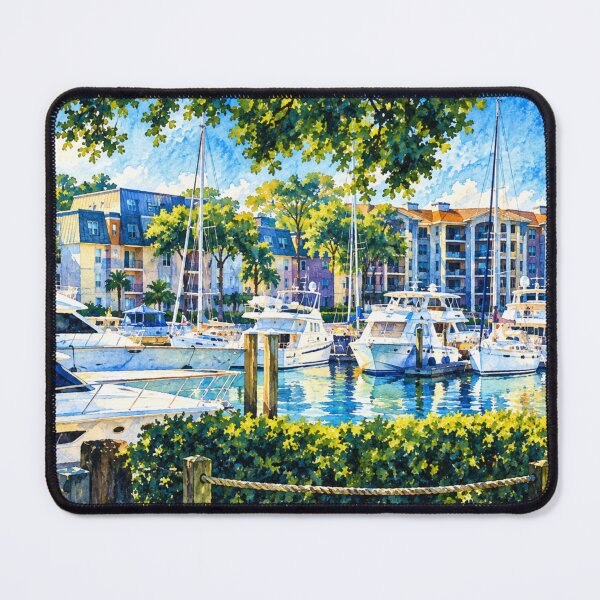 Item preview, Sea Pines Harbor designed and sold by foursmediagrp.