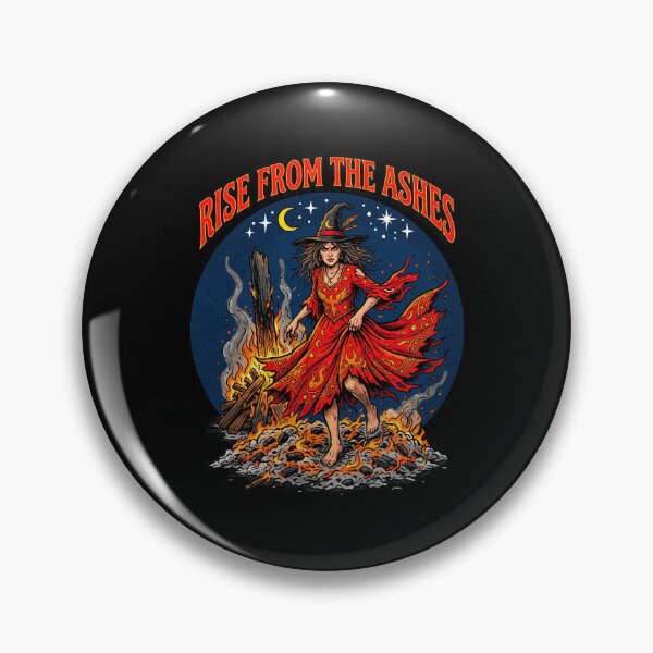 Item preview,   Rise From Ashes Witch designed and sold by TeeARTHY.
