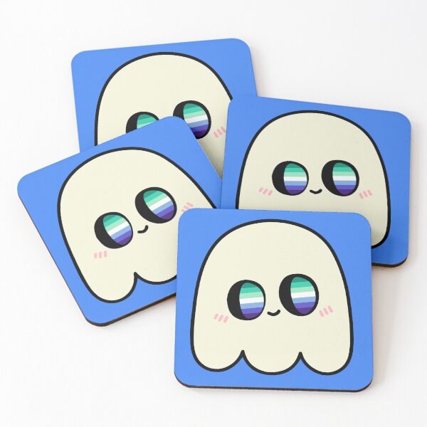 Item preview, Kawaii Gay Ghost – LGBTQ Halloween Pride designed and sold by Cannaxes Studio.