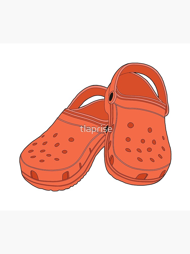 cheap orange crocs