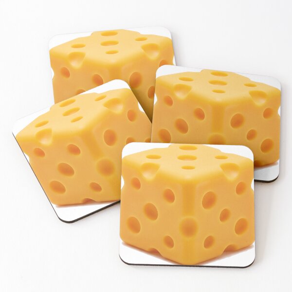 Item preview, Cheese Cube Squishy Cute Kawaii Toy designed and sold by DofinaSur.
