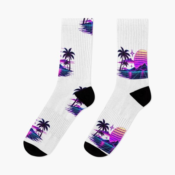 Item preview, Synthwave Palm Trees designed and sold by TATOXIDE.