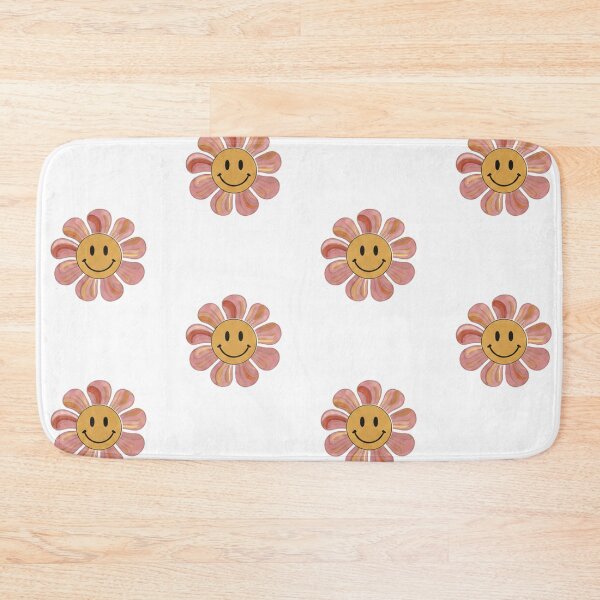 Item preview, Retro Cool Smiley Face Flower 70s Floral Aesthetic designed and sold by Rehnair.