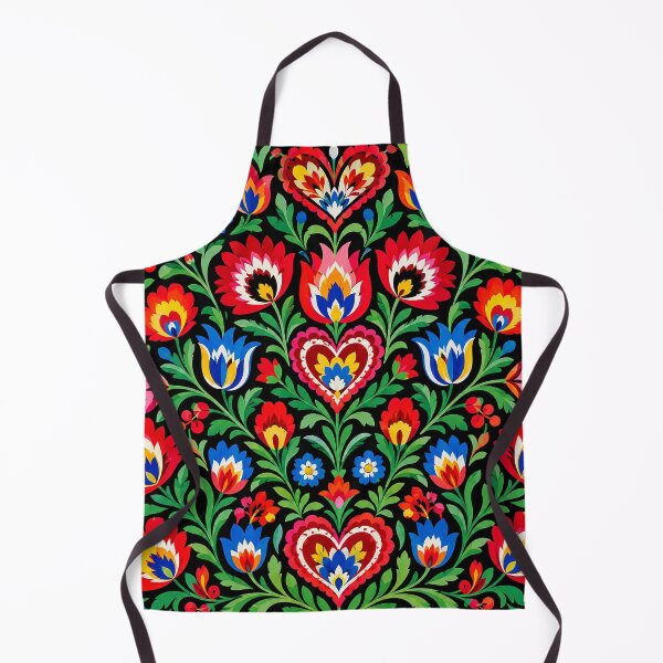 Item preview, Polish Folk Floral Pattern – Traditional Decorative Folk Art designed and sold by BrainCurves.