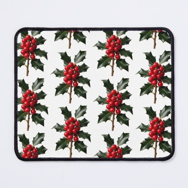 Item preview, Winterberry Holly Christmas Botanical Print designed and sold by Helt-enkelt.