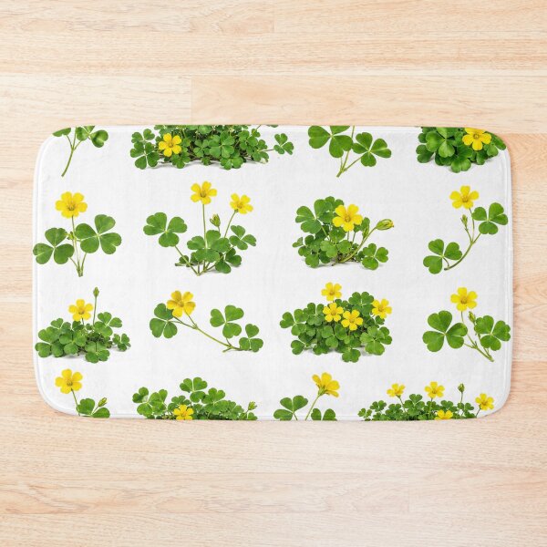 Item preview, Yellow Wood Sorrel Clover Field Wildflowers Botanical Sticker pack Sheet designed and sold by Rehnair.