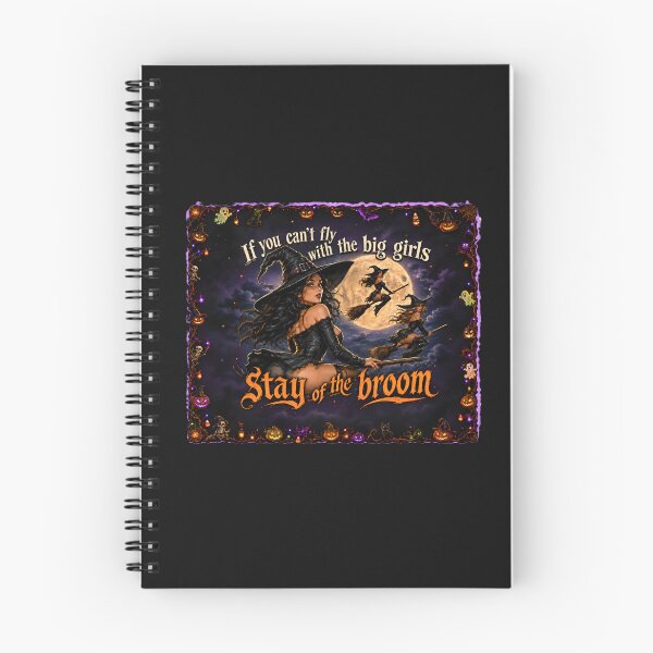 Item preview, If you cant fly with the big girls stay of the broom designed and sold by A5ranch merch.