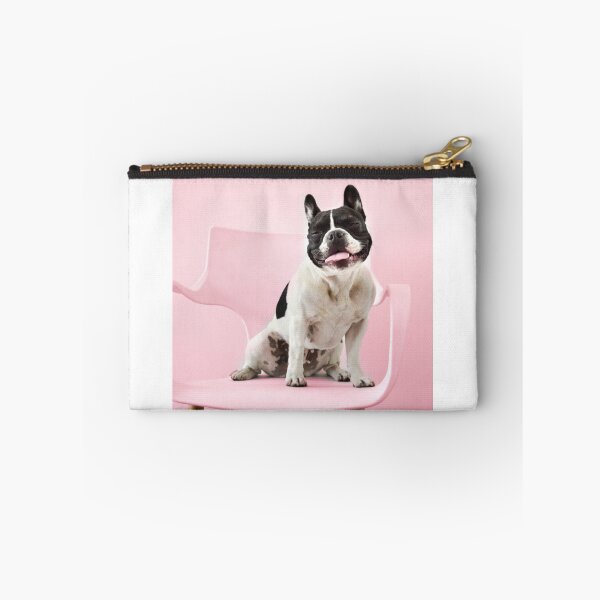 Item preview, Smiling French Bulldog Sitting on Chair designed and sold by DigiArtAnimal.