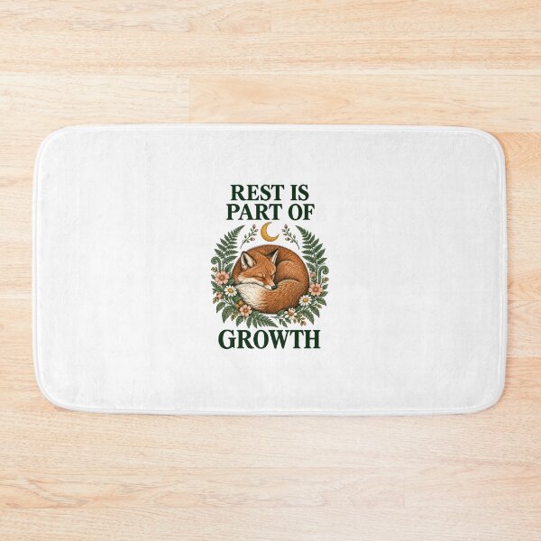 Item preview, Rest Is Part of Growth designed and sold by TenderlyRooted.
