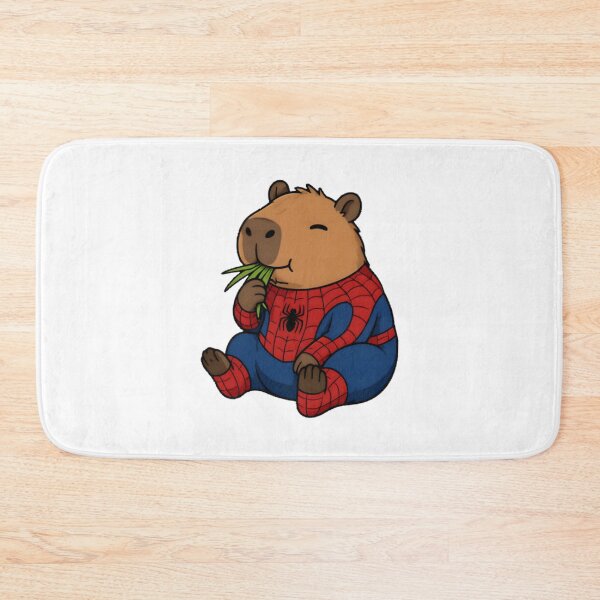 Item preview, Spider Capybara Illustration with Web Design and Cute Animal Art designed and sold by ahmedsamir77.