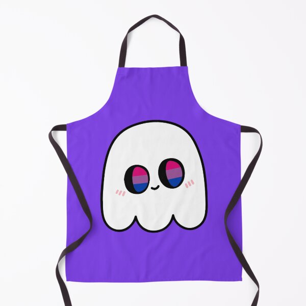 Item preview, Bi-Boo – Kawaii Bisexual LGBTQ Halloween Ghost designed and sold by Cannaxes Studio.
