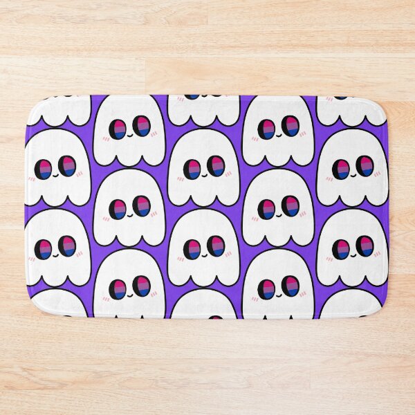 Item preview, Bi-Boo – Kawaii Bisexual LGBTQ Halloween Ghost designed and sold by Cannaxes Studio.
