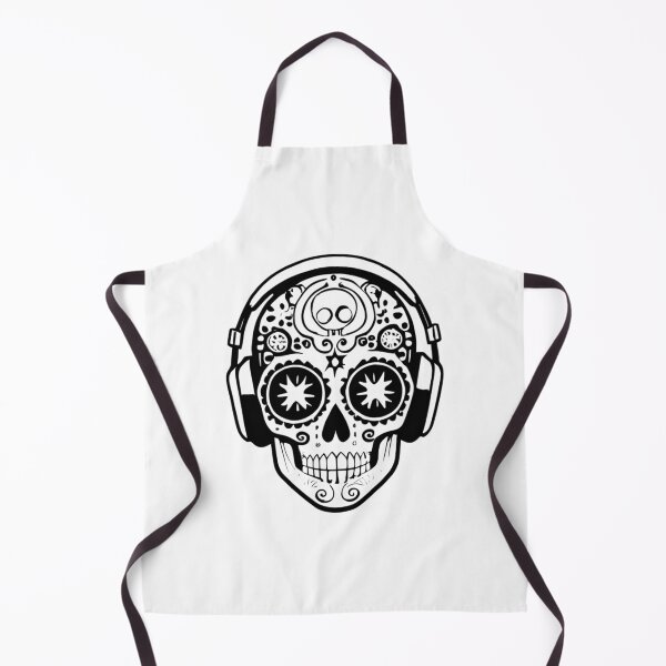 Item preview, Dj Sugar Skull Black designed and sold by Contessai Babbaby.