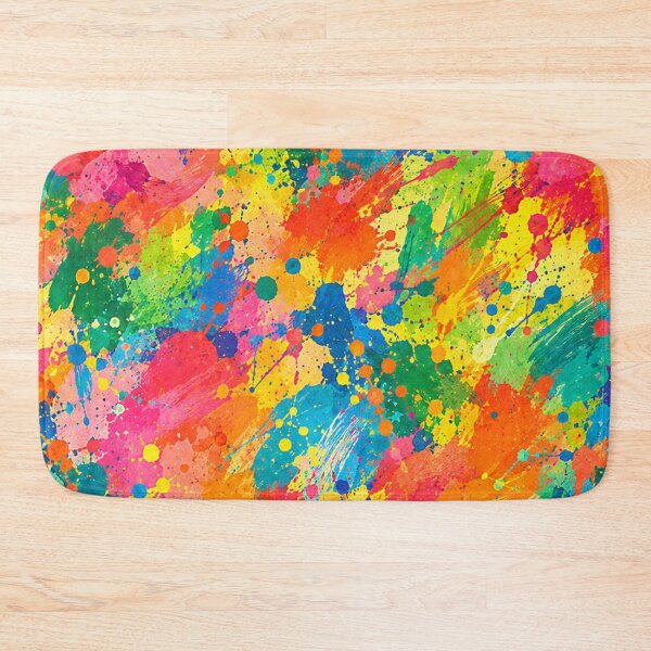 Item preview, Vibrant Spectrum Splatter Action Abstract Art designed and sold by THE SPLATTERED HAUS BY SAGE BANKS.