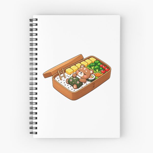 Item preview, Cute Bear Bento Box – Kawaii Japanese Lunchbox Bear | Adorable Sushi Bento Cartoon designed and sold by MrDev.