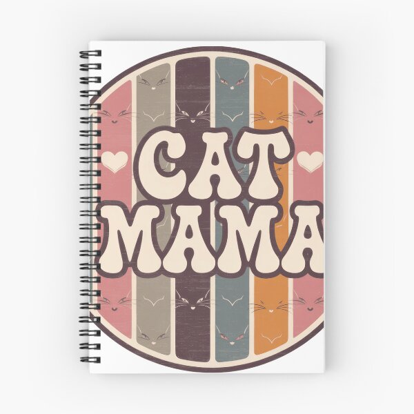 Item preview, Cat Mama Retro Badge | Vintage Circle Cat Lover Design designed and sold by Marie Gems.