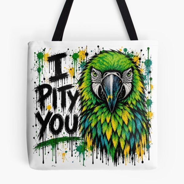 Item preview, Colorful Macaw Parrot – Vibrant Tropical Bird Splash Art designed and sold by SidneiSampaioStudio.