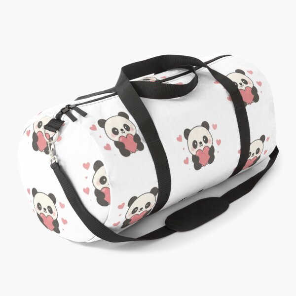 Item preview, Cute Baby Panda Holding Heart Aesthetic designed and sold by Rehnair.