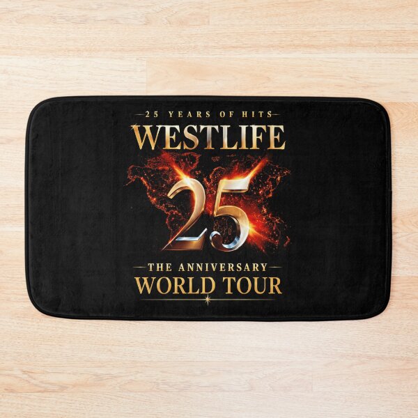 Item preview, Westlifess 25Th Anniversary World Tour designed and sold by hollydoesign.