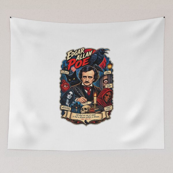 Item preview, Edgar Allan Poe designed and sold by AlfredoBela.