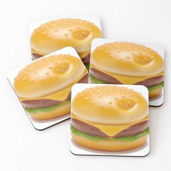 Item preview, Burger Squishy Cute Kawaii Sensory Toy designed and sold by DofinaSur.