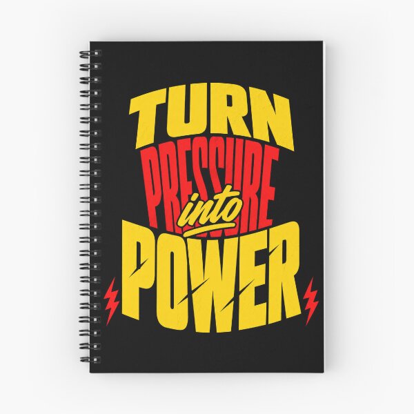 Item preview, Turn Pressure Into Power Motivational Quote designed and sold by the-dovlat.