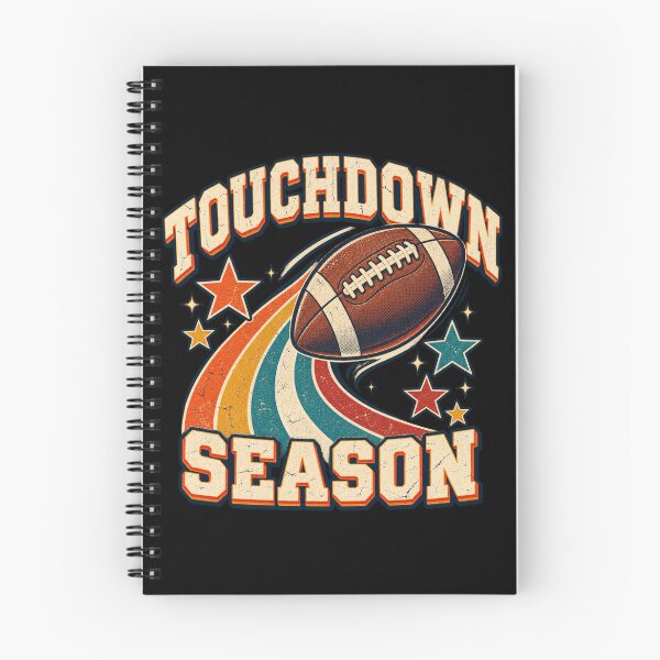 Item preview, Retro Touchdown Season Football designed and sold by Side Quest Co..