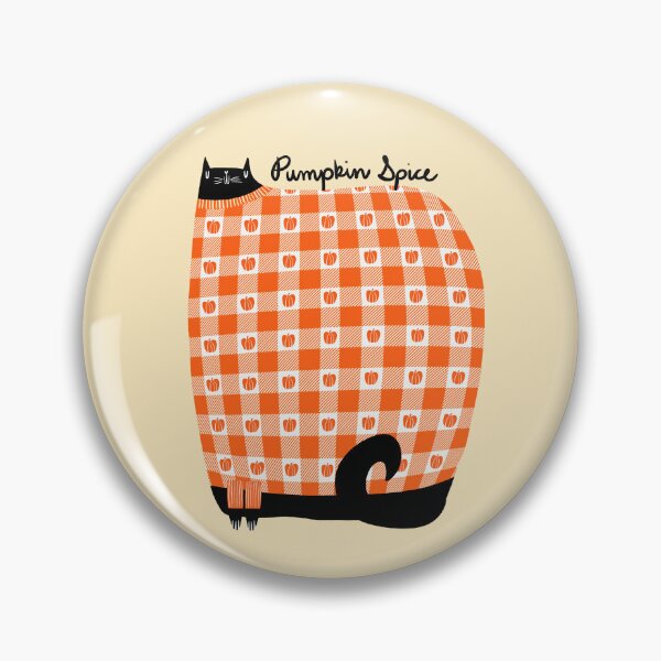 Item preview, Pumpkin Spice Black Cat designed and sold by poket.piktures.