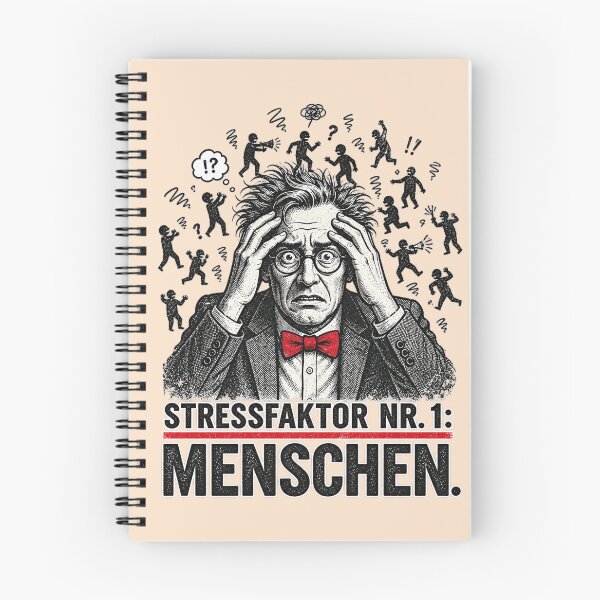 Item preview, Stress Factor People – Introvert Office Humor designed and sold by SVox.