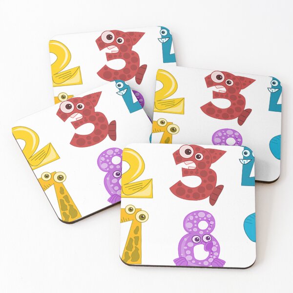 Item preview, Number Animals designed and sold by weirdcountry.