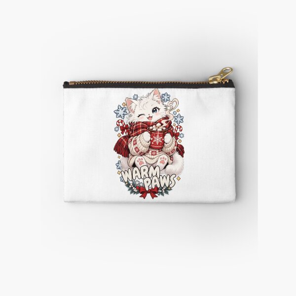 Item preview, Warm Paws Hot Cocoa Christmas Cat designed and sold by WelLarsDigitals.