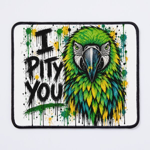 Item preview, Colorful Macaw Parrot – Vibrant Tropical Bird Splash Art designed and sold by SidneiSampaioStudio.