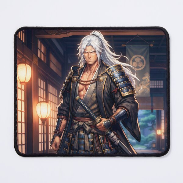 Item preview, muscled samurai  designed and sold by Crimsonmerchant.