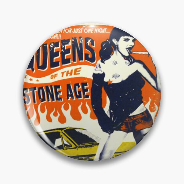 Item preview, Queens Of The Stone Age QOTSA Original Custom Vintage Music Unique Poster Wall Art designed and sold by Cool Robot Bro..