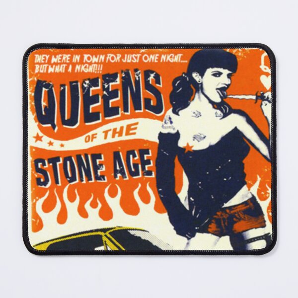Item preview, Queens Of The Stone Age QOTSA Original Custom Vintage Music Unique Poster Wall Art designed and sold by Cool Robot Bro..