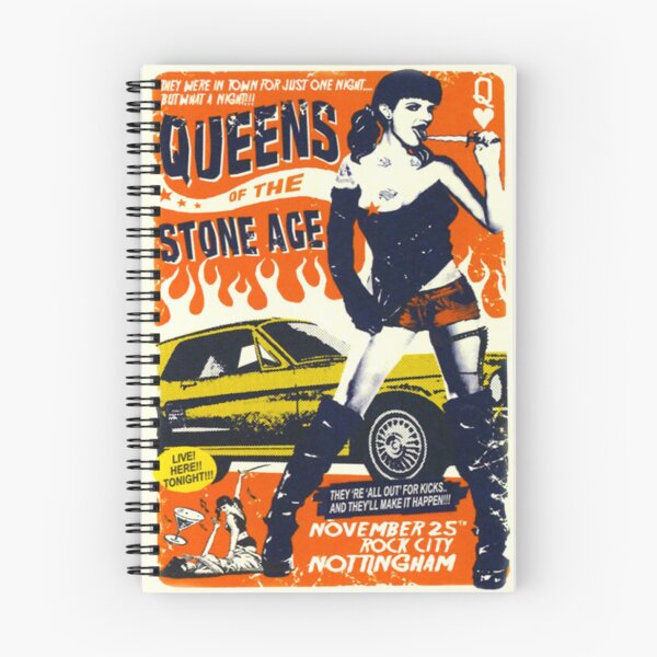 Item preview, Queens Of The Stone Age QOTSA Original Custom Vintage Music Unique Poster Wall Art designed and sold by Cool Robot Bro..