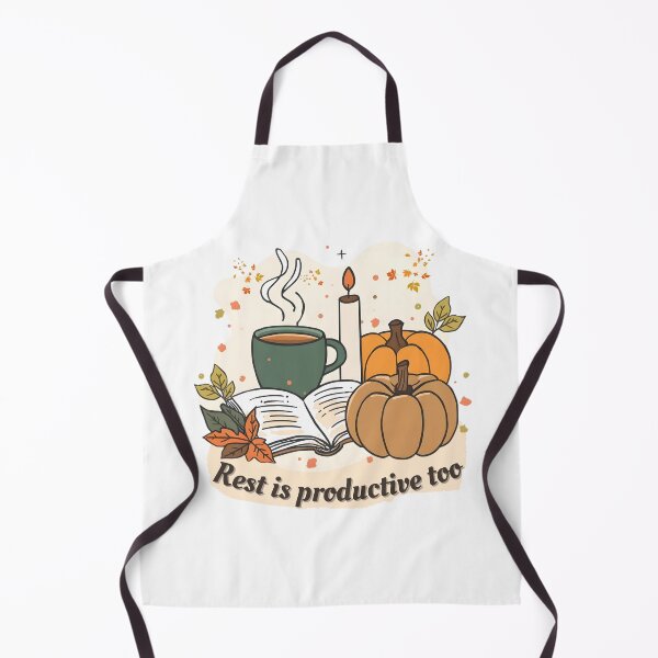 Item preview, Autumn Self Care – Rest Is Productive too | Fall Wellness & Mindfulness Motivation for Burnout Recovery and Relaxation designed and sold by VibranPalette.
